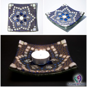 Mozaic de sticla pentru lumanari sau sapun "iarna", , , Greutate 0,300 kg
Dimensiuni 12 × 12 cm

O decoratiune pentru casa combinabila, care poate fi folos..., ARTYNOS