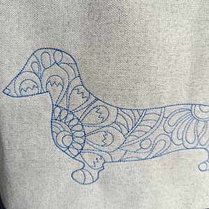Geantă de umăr brodată Almond bag - geantă și husă - geantă pentru cumpărături - geantă shopper, geantă tote, geantă textilă - Artynos.ro