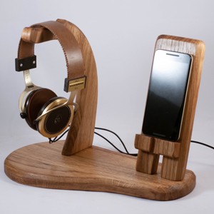 Suport pentru casti si telefon mobil, organizator desktop, , , ARTYNOS