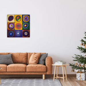 Compoziție abstractă după Kandinsky  - casă & stil de viață - decorațiuni de casă - picturi murale - tablouri/picturi pe pânză - Artynos.ro