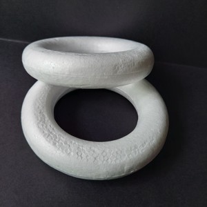 Baze pentru coroane din polistiren de 12 cm, pentru decorare  -  - Artynos.ro