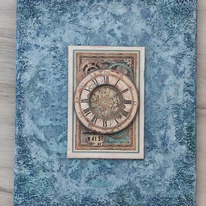 Tablou steampunk, Casa & Stil de viata, Decoratiuni de casa, Picturi murale, Tablou din mai multe piese, Decoupage, transfer si tehnici servetel, Obiecte pictate, ARTYNOS