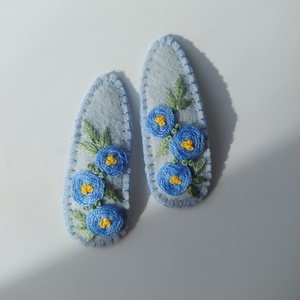 Agrafe pentru par , Imbracaminte si moda, Accesorii par, Clema de par si ac de par, Broderie, ARTYNOS