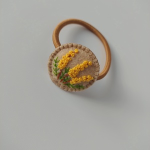 Elastic pentru par , Imbracaminte si moda, Accesorii par, Clema de par si ac de par, Broderie, ARTYNOS