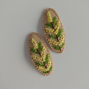 Agrafe pentru par , Imbracaminte si moda, Accesorii par, Clema de par si ac de par, Broderie, ARTYNOS