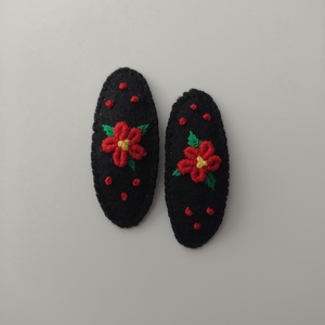 Agrafe pentru par , Imbracaminte si moda, Accesorii par, Clema de par si ac de par, Broderie, ARTYNOS