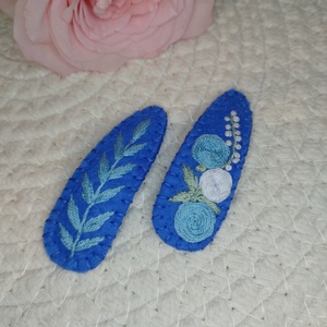 Agrafe pentru par , Imbracaminte si moda, Accesorii par, Clema de par si ac de par, Broderie, ARTYNOS