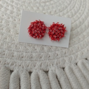 Cercei , Bijuterii, Cercei, Clipsuri, Broderie, ARTYNOS