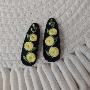 Agrafe pentru par , Imbracaminte si moda, Accesorii par, Clema de par si ac de par, Broderie, ARTYNOS