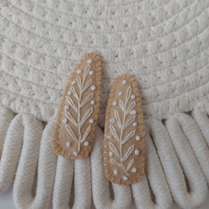 Agrafe pentru par , Imbracaminte si moda, Accesorii par, Clema de par si ac de par, Broderie, ARTYNOS