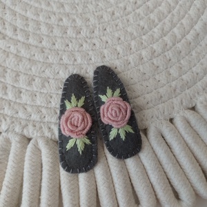 Agrafe pentru par , Imbracaminte si moda, Accesorii par, Clema de par si ac de par, Broderie, ARTYNOS