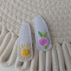 Agrafe pentru par , Imbracaminte si moda, Accesorii par, Clema de par si ac de par, Broderie, ARTYNOS