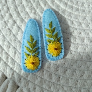 Agrafe pentru par , Imbracaminte si moda, Accesorii par, Clema de par si ac de par, Broderie, ARTYNOS