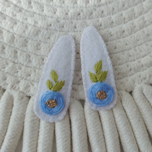 Agrafe pentru par , Imbracaminte si moda, Accesorii par, Clema de par si ac de par, Broderie, ARTYNOS