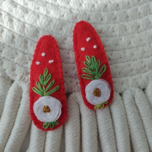 Agrafe pentru par , Imbracaminte si moda, Accesorii par, Clema de par si ac de par, Broderie, ARTYNOS