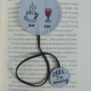 Semn de carte, Carti si creatii cu tematica muzicala, cadouri, Semn de carte, Broderie, Cusatura, ARTYNOS