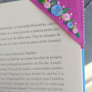 Semn de carte, Carti si creatii cu tematica muzicala, cadouri, Semn de carte, Broderie, Cusatura, ARTYNOS