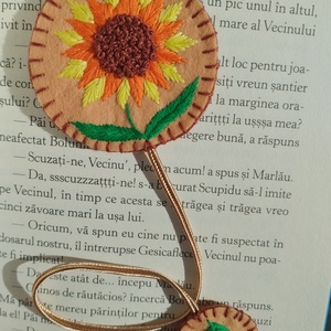 Semn de carte, Carti si creatii cu tematica muzicala, cadouri, Semn de carte, Broderie, Cusatura, ARTYNOS