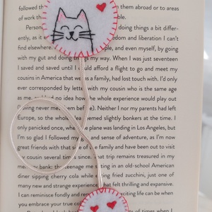 Semn de carte, Carti si creatii cu tematica muzicala, cadouri, Semn de carte, Broderie, Cusatura, ARTYNOS