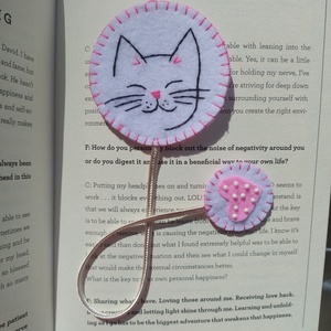 Semn de carte, Carti si creatii cu tematica muzicala, cadouri, Semn de carte, Broderie, Cusatura, ARTYNOS