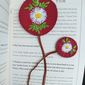 Semn de carte, Carti si creatii cu tematica muzicala, cadouri, Semn de carte, Broderie, Cusatura, ARTYNOS