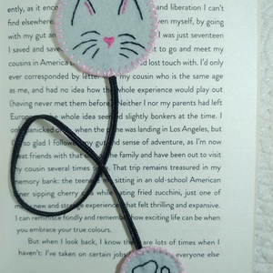 Semn de carte, Carti si creatii cu tematica muzicala, cadouri, Semn de carte, Broderie, Cusatura, ARTYNOS