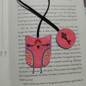 Semn de carte, Carti si creatii cu tematica muzicala, cadouri, Semn de carte, Broderie, Cusatura, ARTYNOS