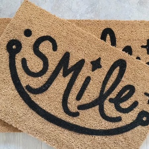 Covor intrare Smile - 40 x 60 cm - casă & stil de viață - textile de casă - covoraș de intrare - Artynos.ro