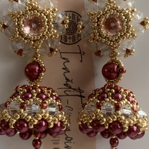 Cercei Jhumka - bijuterii - cercei - cercei candelabru - Artynos.ro