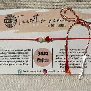 Bratara martisor cu biluta de argint - Artynos.ro