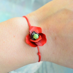 Macul- Bratara snur rosu - Artynos.ro