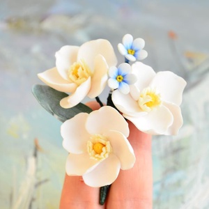 Leandru si nu ma uita- Brosa buchet, Bijuterii, Brose, , ARTYNOS