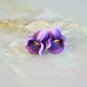 Toporasi mov- Cercei surub, Bijuterii, Cercei, Cercei din argint, , ARTYNOS