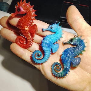 Colier calut de mare bleu si pietre semipretioase - bijuterii - coliere - coliere din pietre semiprețioase - Artynos.ro