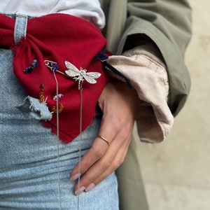 Accesoriu handmade - îmbrăcăminte și modă - eșarfe, pălării, fularuri - eșarfe - Artynos.ro