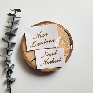 Set 10 stickere personalizate pentru pahare nunta - accesorii nuntă - materiale decor pentru nuntă - decorațiuni nuntă - Artynos.ro
