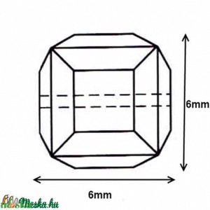 Accesorii pentru bijuterii: cuburi Swarovski de 6 mm în mai multe culori -  - Artynos.ro