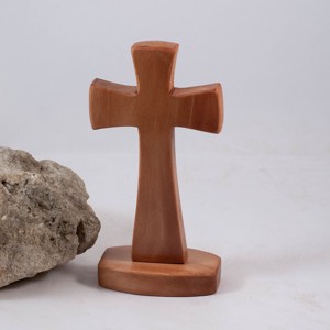 Cruce din lemn cu piedestal, cruce de masa, , , ARTYNOS