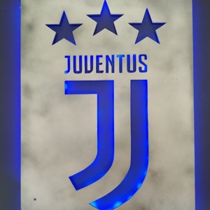 Juventus - decorare de perete cu iluminare led -  - Artynos.ro