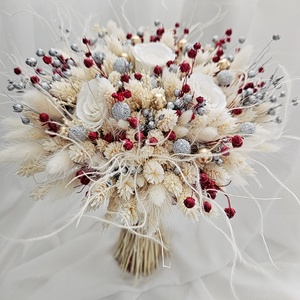 Buchet pentru nunta - accesorii nuntă - materiale decor pentru nuntă - lumânări de nuntă și suport lumânări - Artynos.ro