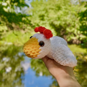 Jucarie crosetata amigurumi cocos 24 cm handmade - jucării și echipamente pentru copii - plușuri - păpușă croșetată, păpușă de pluș - Artynos.ro