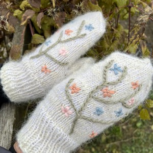 Mănuși handmade din lână de alpaca -  - Artynos.ro