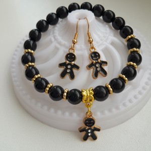 Set de bijuterii Gingerbread - bratara, cercei, , , ARTYNOS