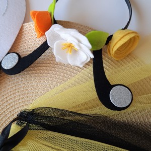 Bee-maiden cu aripi și fustă costum de carnaval - îmbrăcăminte și modă - costume și măști de carnaval - costume - Artynos.ro