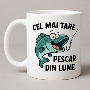 Cana personalizata pentru pescari+1 breloc gratuit la comanda, Casa & Stil de viata, Accesorii pentru echipamente de bucatarie, Accesorii de servire, Suporturi pahare, Altele, Un cadou cu adevărat inedit este cel care spune o poveste. Canile sunt din material de calitate, re..., ARTYNOS