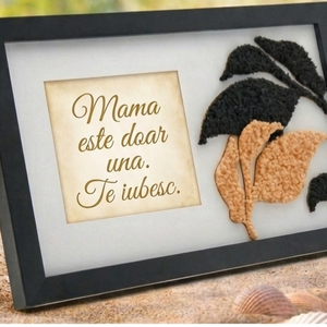 Tablou personalizat mama e doar una+cadou  - Artynos.ro