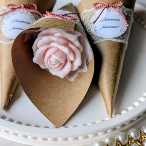 Mărțișor trandafir  - casă & stil de viață - lumânări, parfumuri, arome - ceară parfumată - Artynos.ro