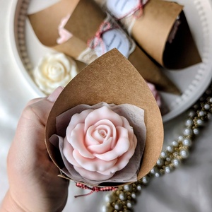 Mărțișor trandafir  - casă & stil de viață - lumânări, parfumuri, arome - ceară parfumată - Artynos.ro