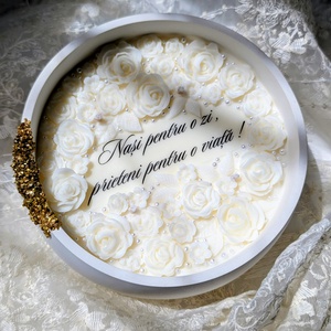 Lumanare personalizata , Accesorii nunta, Amintiri si cadouri de nunta, Cadou nunta, Plic de bani, card, , ARTYNOS