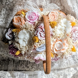Coș floral - casă & stil de viață - decorațiuni de casă - accesorii florale - flori la fir - Artynos.ro